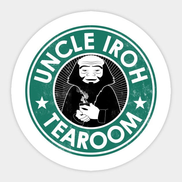 Uncle Iroh Tearoom Sticker by ggiuliafilippini